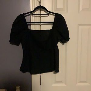 black abercrombie and fitch top